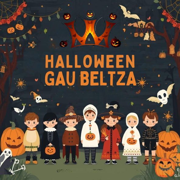 Halloween y Gau Beltza